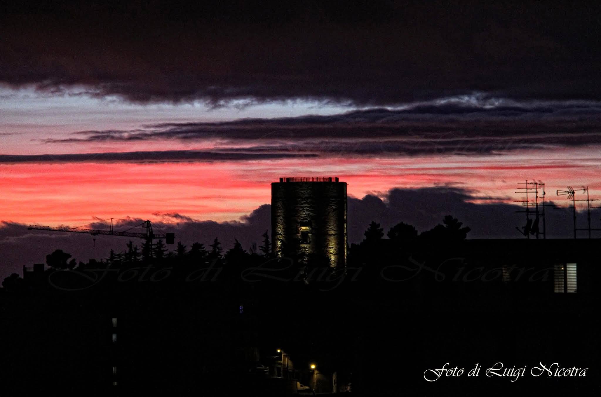 Tramonti da Enna e di Enna
