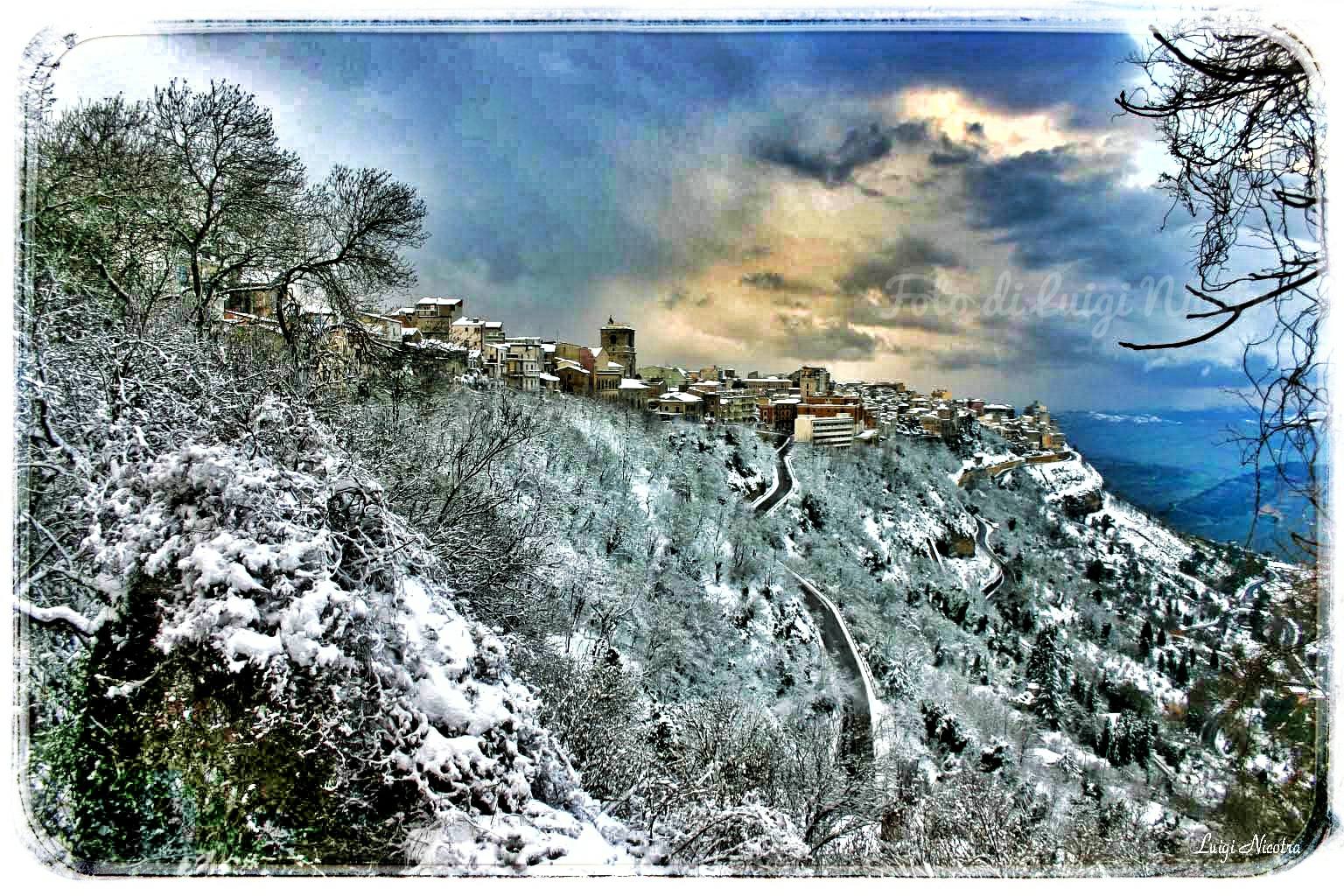Tramonti da Enna e di Enna