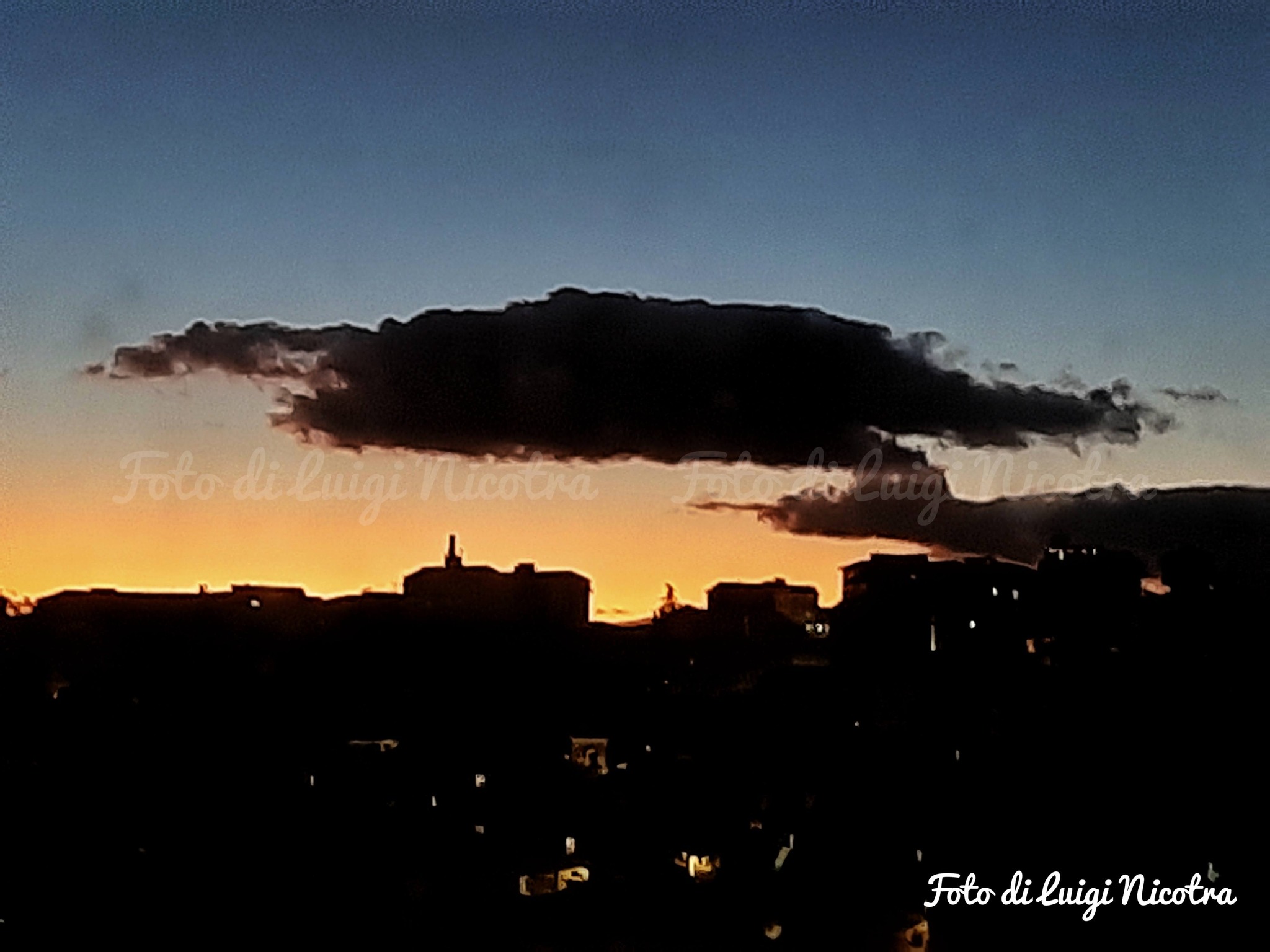 Tramonti da Enna e di Enna