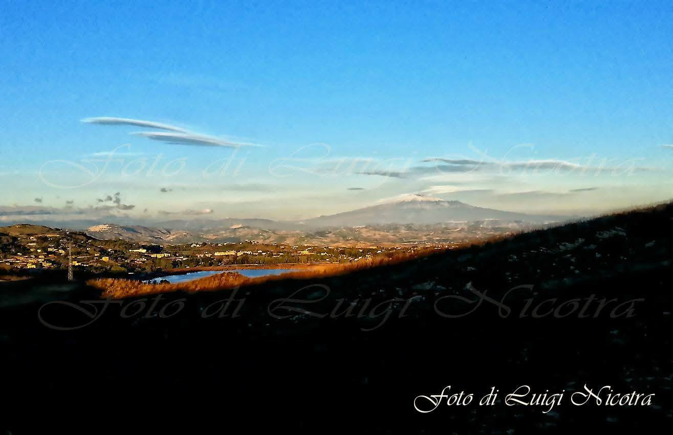 Tramonti da Enna e di Enna