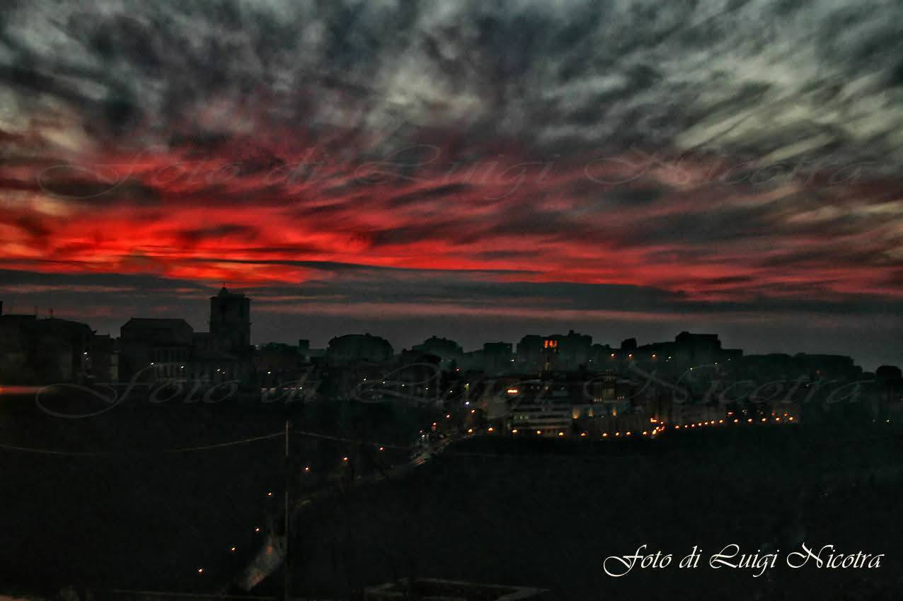Tramonti da Enna e di Enna