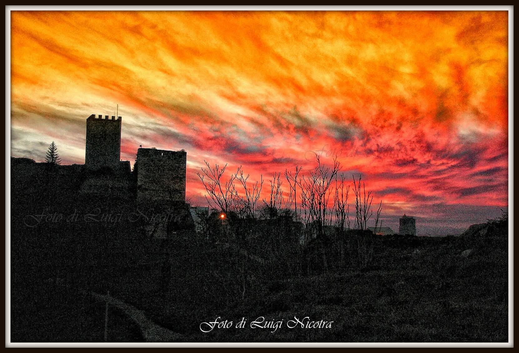 Tramonti da Enna e di Enna