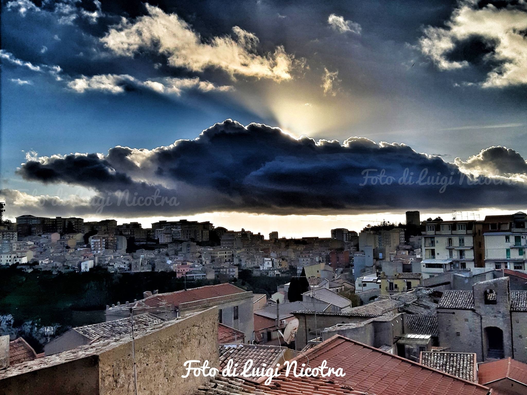 Tramonti da Enna e di Enna