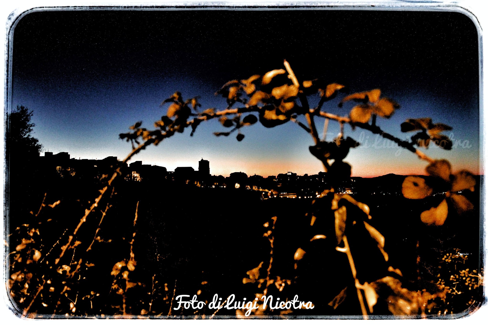 Tramonti da Enna e di Enna