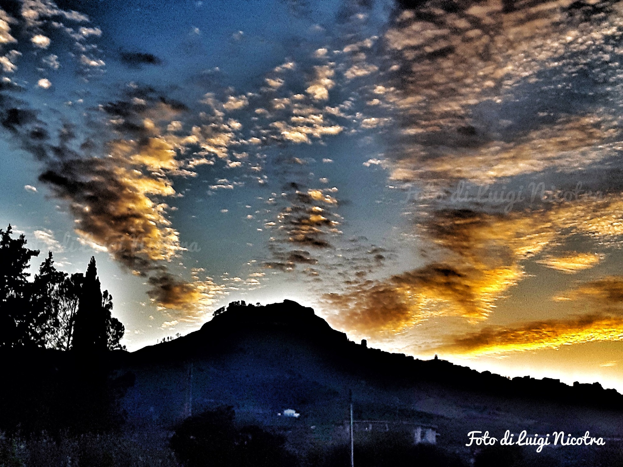 Tramonti da Enna e di Enna
