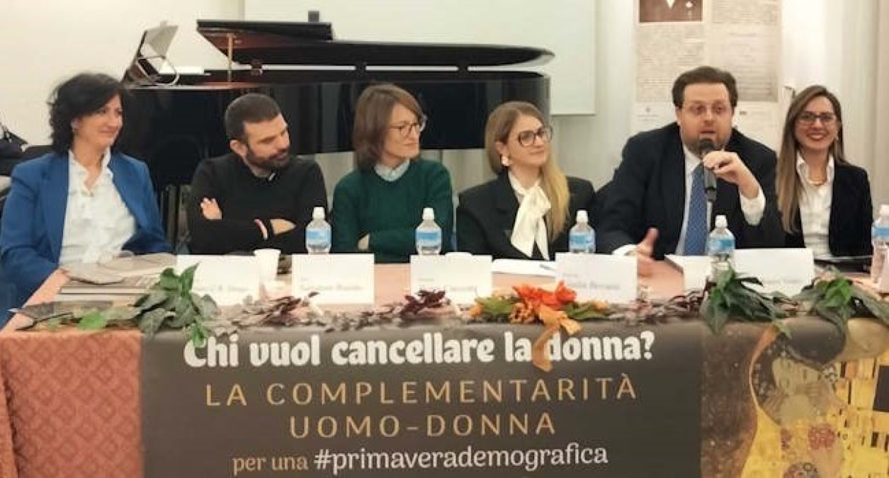 Convegno “Chi vuol cancellare la donna? La complementarità uomo - donna per una #primaverademografica" - 