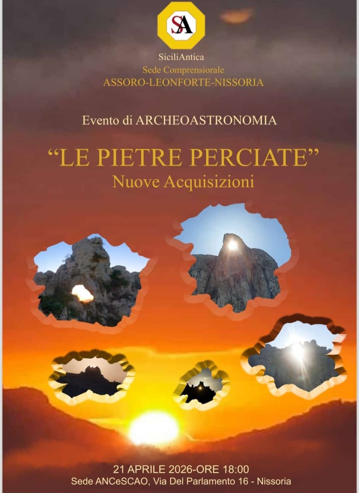 I segreti del cielo scolpiti nella roccia: SiciliAntica promuove convegno a Nissoria su indicatori solstiziali Erei - 