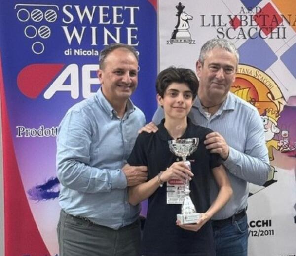 Scacchi: Filippo Licenziato trionfa al 38° CIG U18 di Marsala