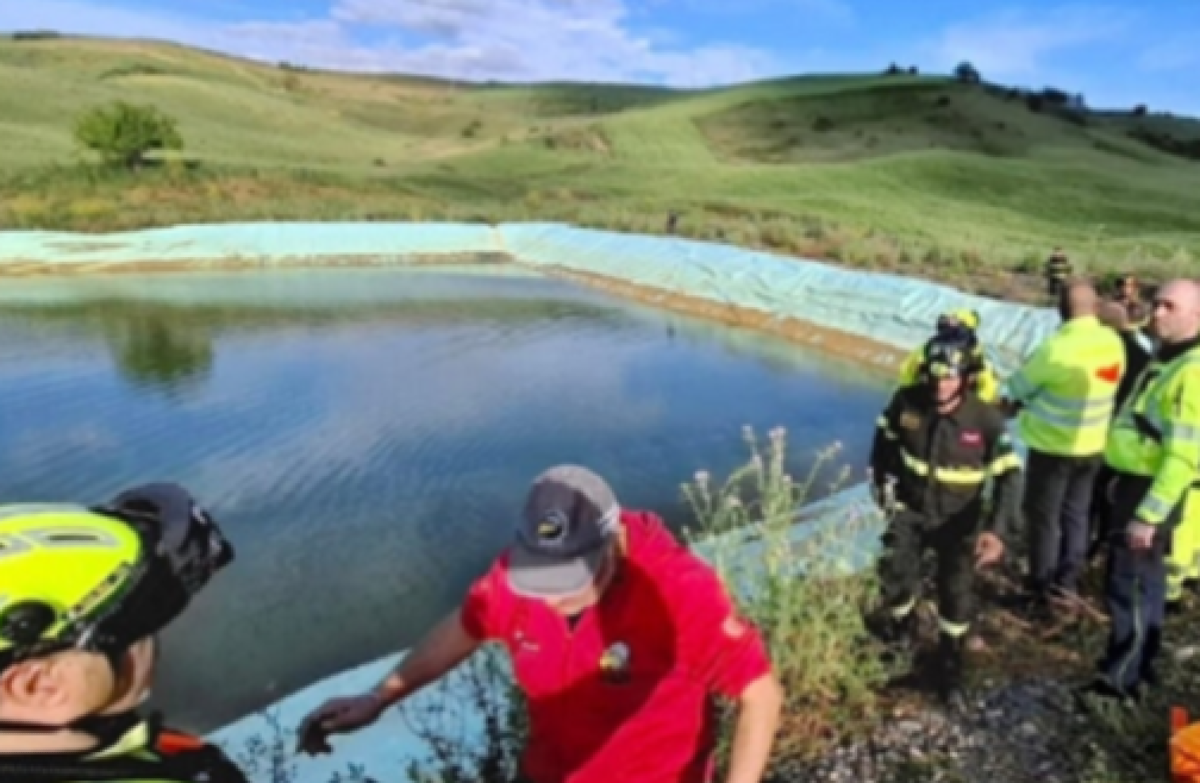 Cadavere di imprenditore agricolo ennese 65enne recuperato in un laghetto di Calascibetta - 