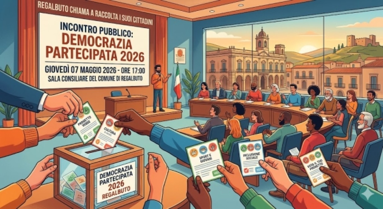 A Regalbuto l'incontro Democrazia Partecipata 2026 - 