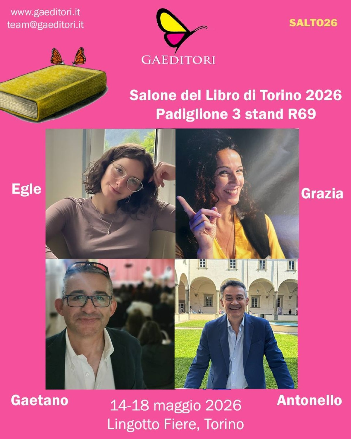 GAEditori al Salone del Libro di Torino - 