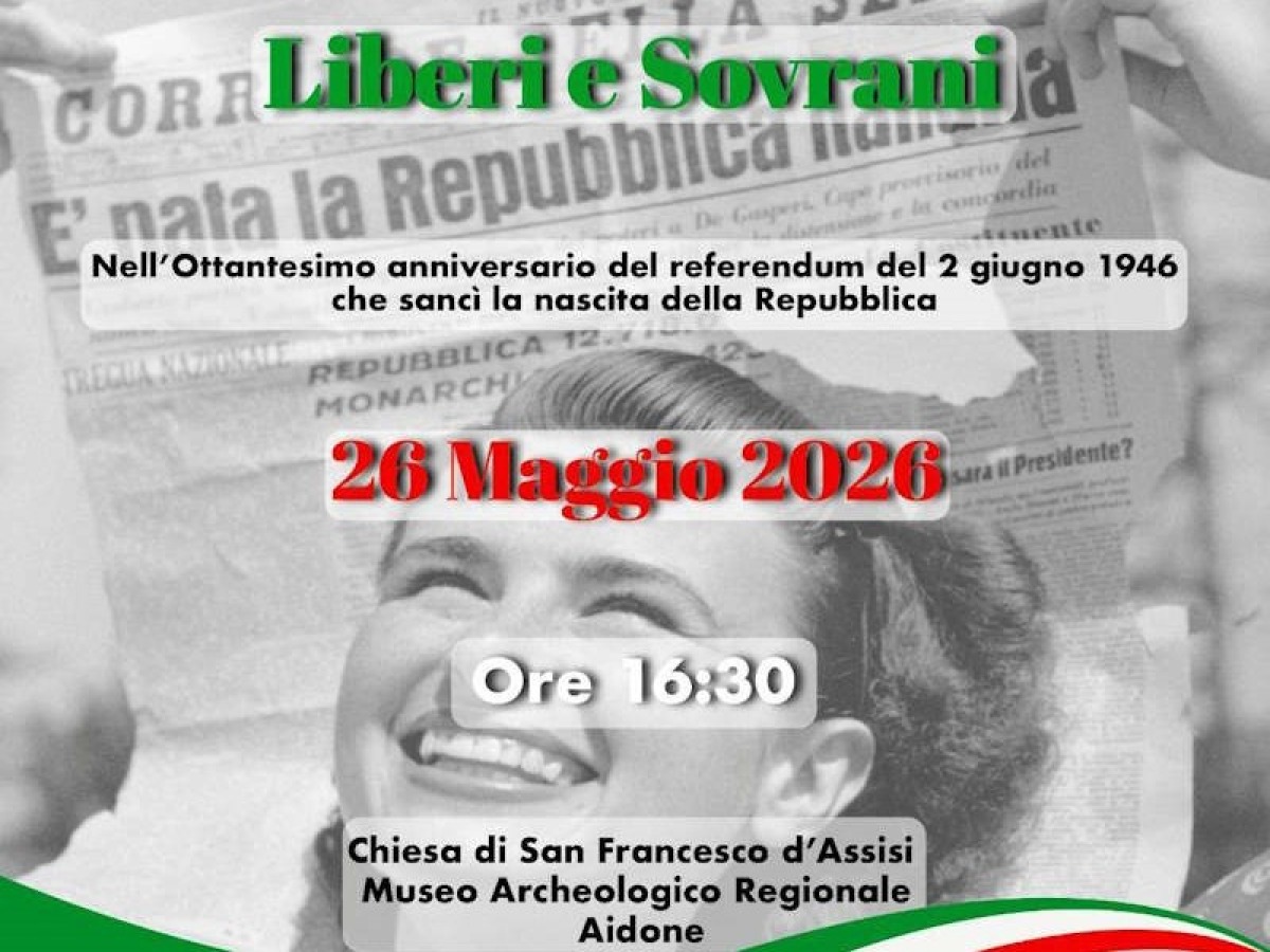 Aidone celebra gli ottant’anni dal referendum del 2 giugno 1946 - 