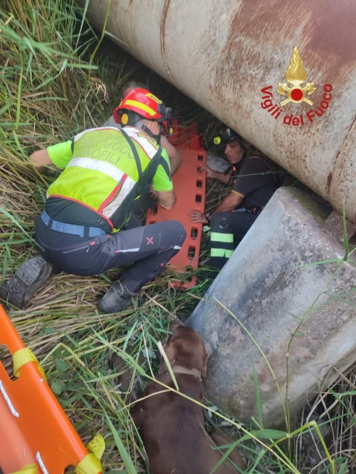 Paura in contrada Torre: auto vola in una scarpata - 