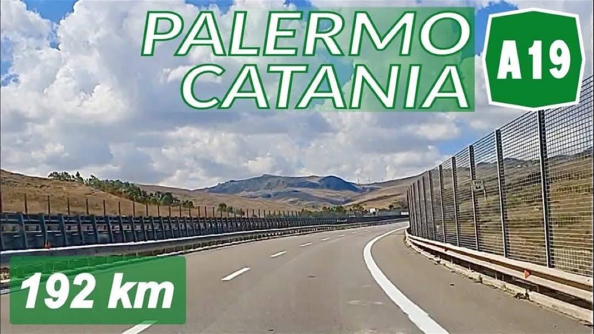 Autostrada A19 direzione PA 4/6 chiusa da Gerbini a Catenanuova - 