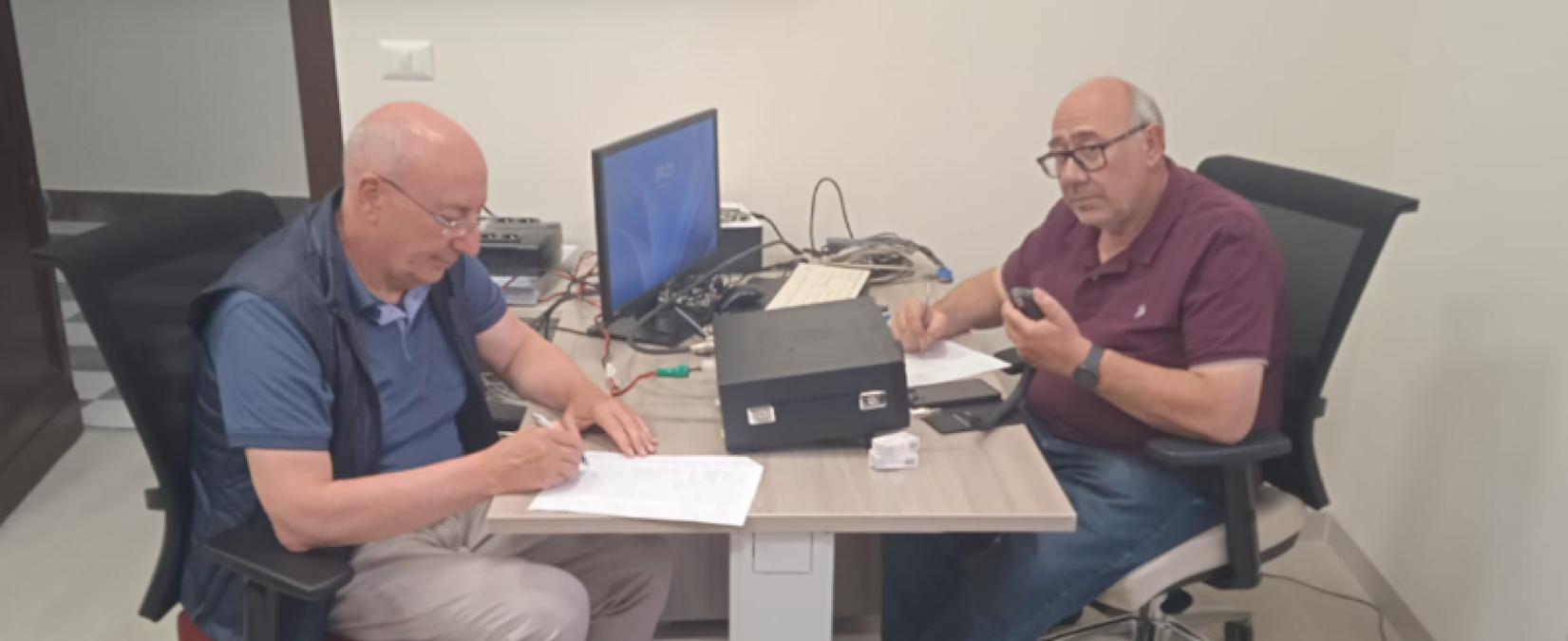 Associazione Radioamatori Italiani di Enna alla prova della rete Zamberletti  - 