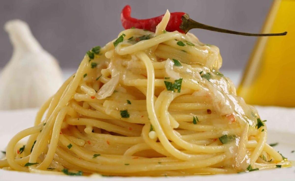Spaghetti aglio olio e peperoncino - 