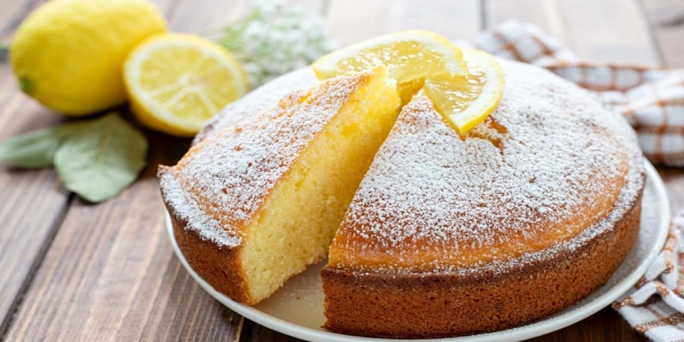 Torta di pan di limone - 
