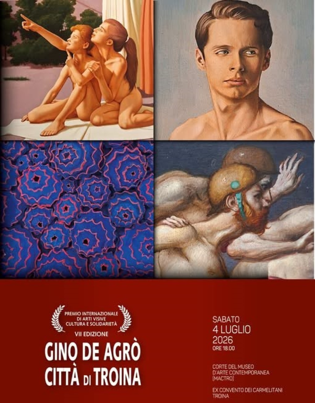 Troina VIIª edizione del Premio Internazionale di Arti Visive, Cultura e Solidarietà “Gino De Agrò" - 