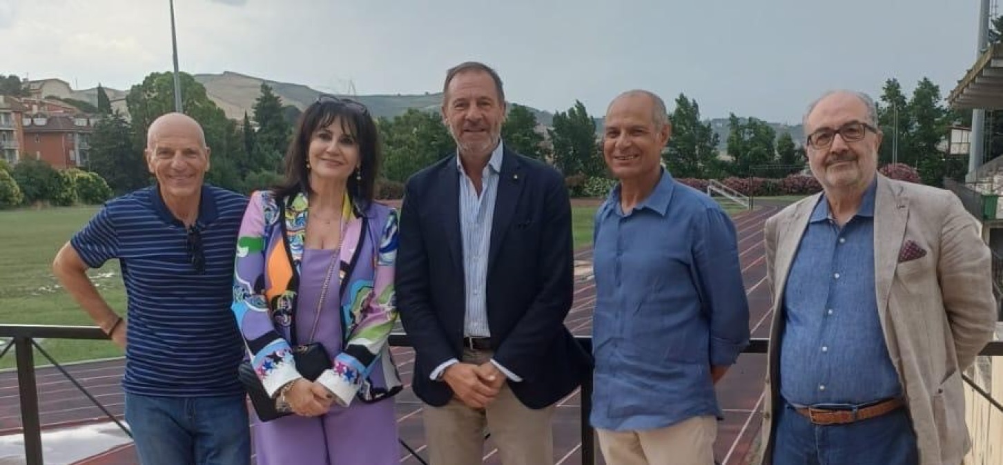 Enna, sopralluogo dei vertici FIDAL all’impianto di atletica “Pregadio” - 