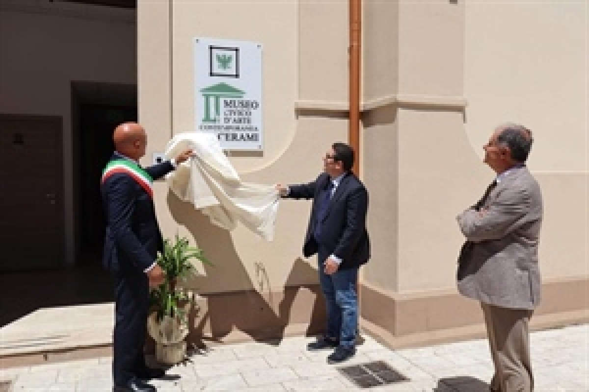 Cerami inaugura il primo museo civico d'arte contemporanea - 