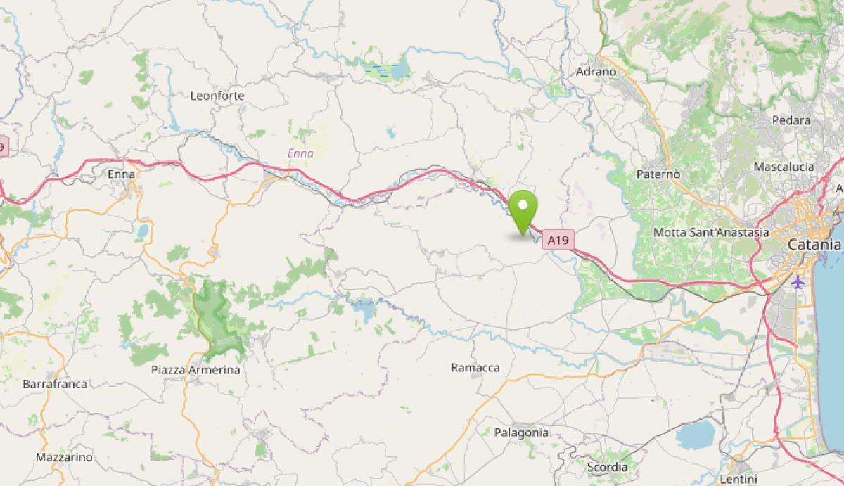 Terremoto ML 2.0 del 10-07-2026 ore 21:27:09 a 8 km SE Catenanuova - 