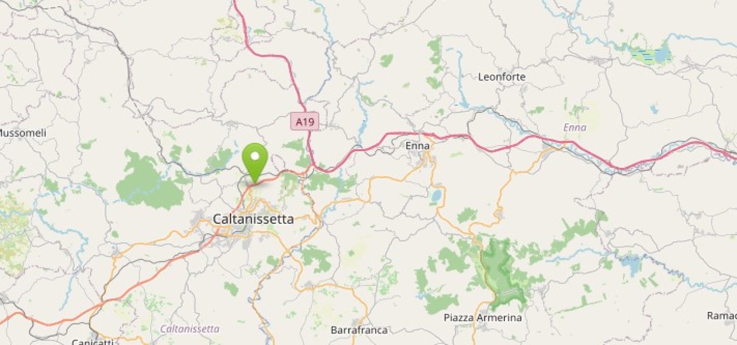 Terremoto ML 2.0 il 17-07-2026 ore 06:19:28 a 4 km N Caltanissetta - 