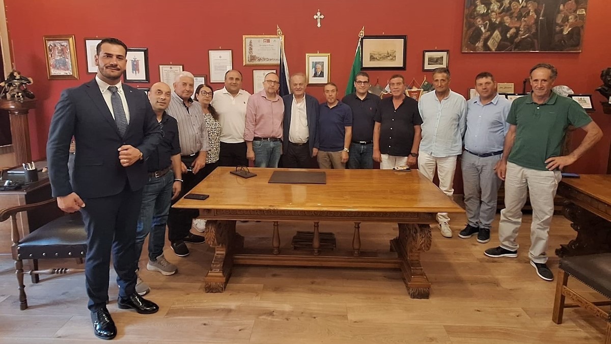Il presidente della Commissione Regionale Antimafia, on. Antonello Cracolici, in visita a Troina - 