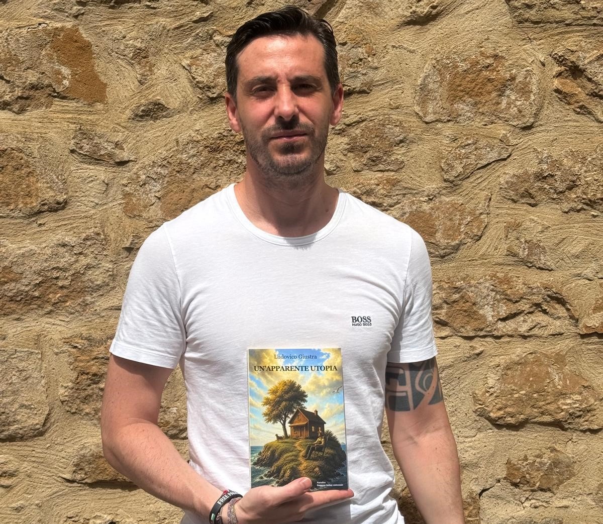 Aidone. Ludovico Giustra ha presentato il suo nuovo lavoro letterario "Un'apparente utopia" - 