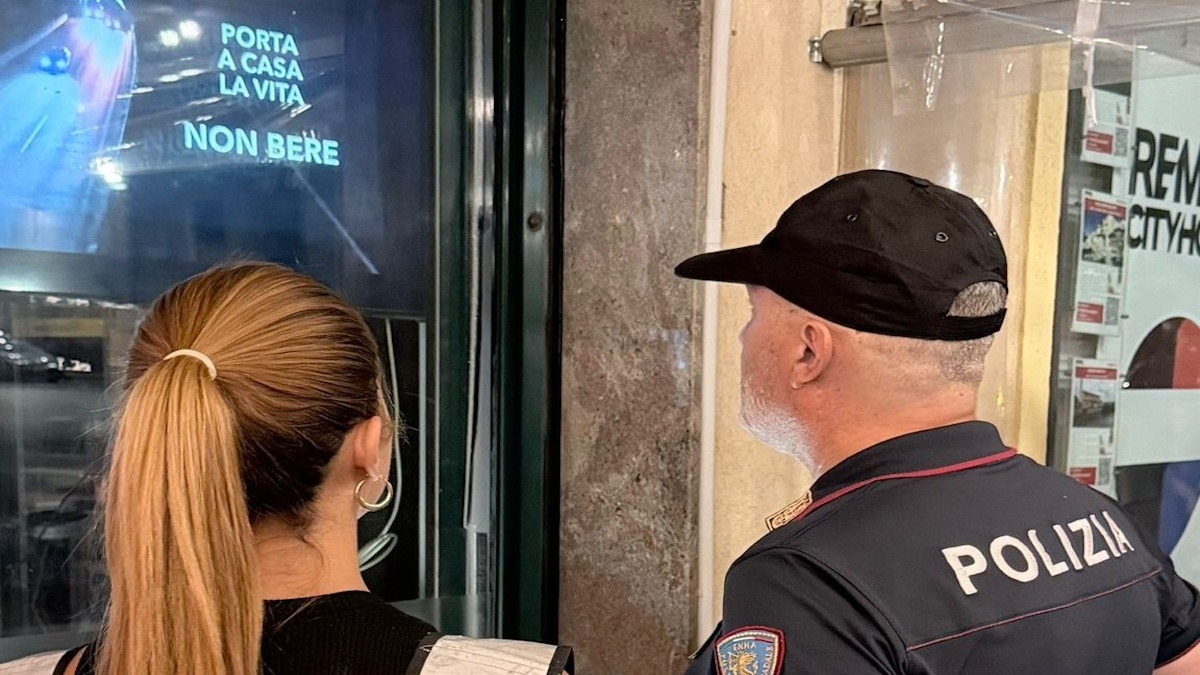 "Questa sera guido io": la Polizia di Stato in campo a Enna per la sicurezza dei giovani - 