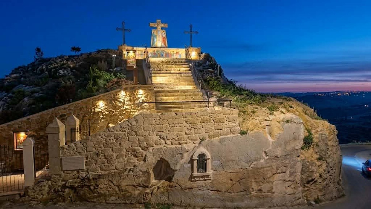 Enna. Ultimato il restauro del Calvario del Santuario di Papardura - 