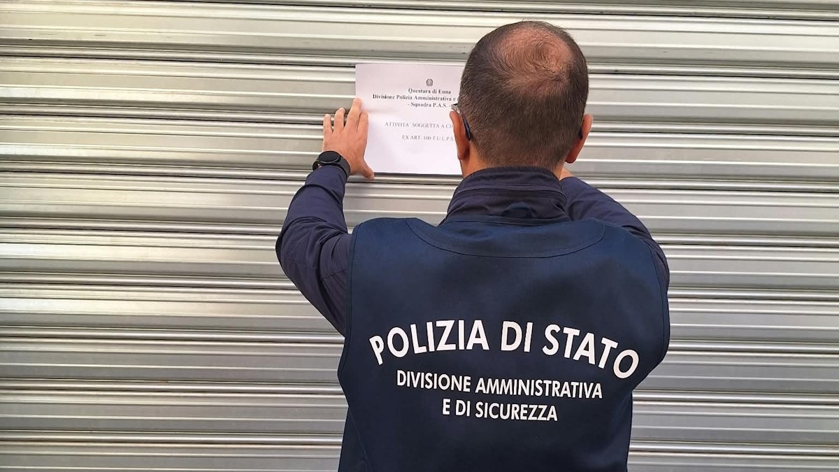 Nicosia. Provvedimento chiusura giorni 15 a carico gestore attività commerciale, giovane in prognosi riservata - 