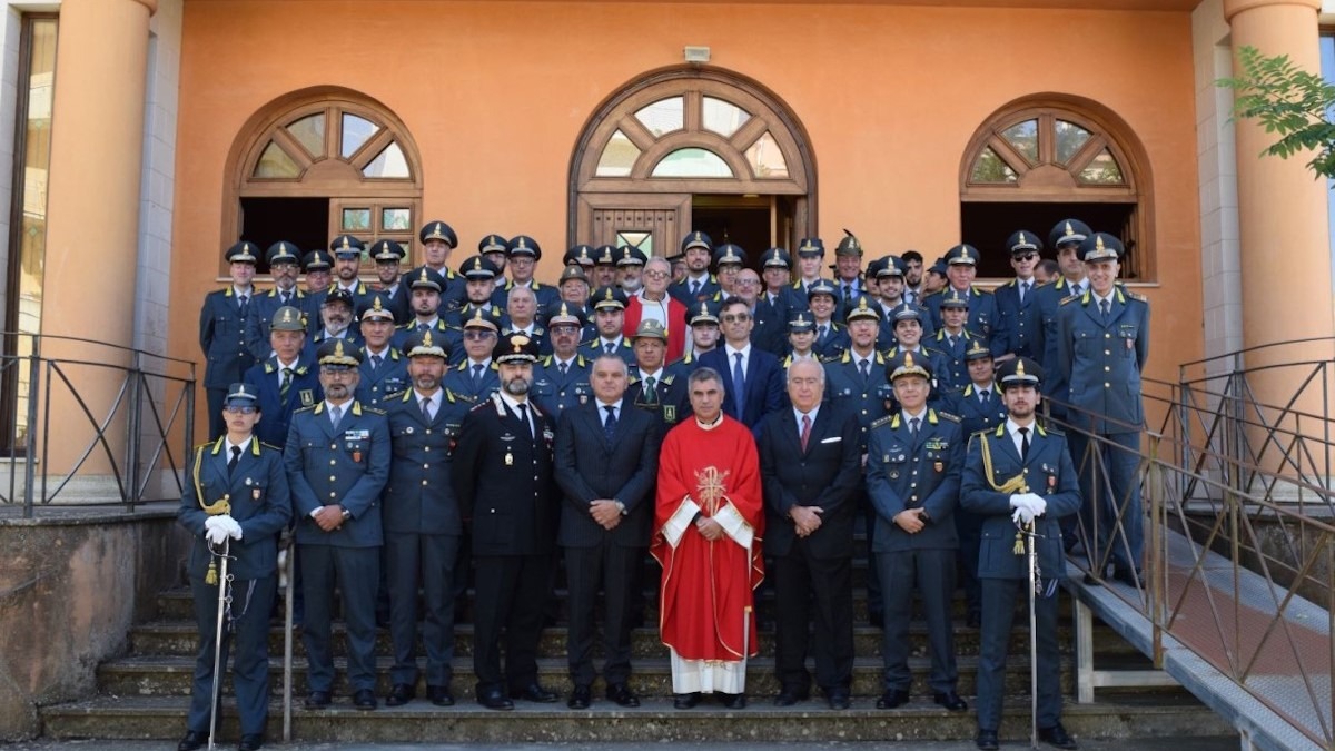 Enna, ricorrenza di San Matteo apostolo, Patrono della Guardia di Finanza - 