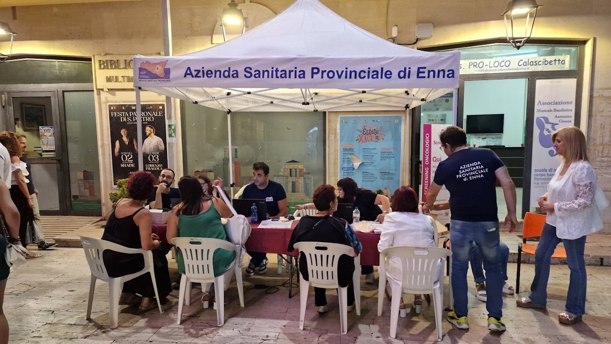 Prevenzione, ASP di Enna con il Circolo Baronessa Statella insieme tra la gente di Catenanuova - 