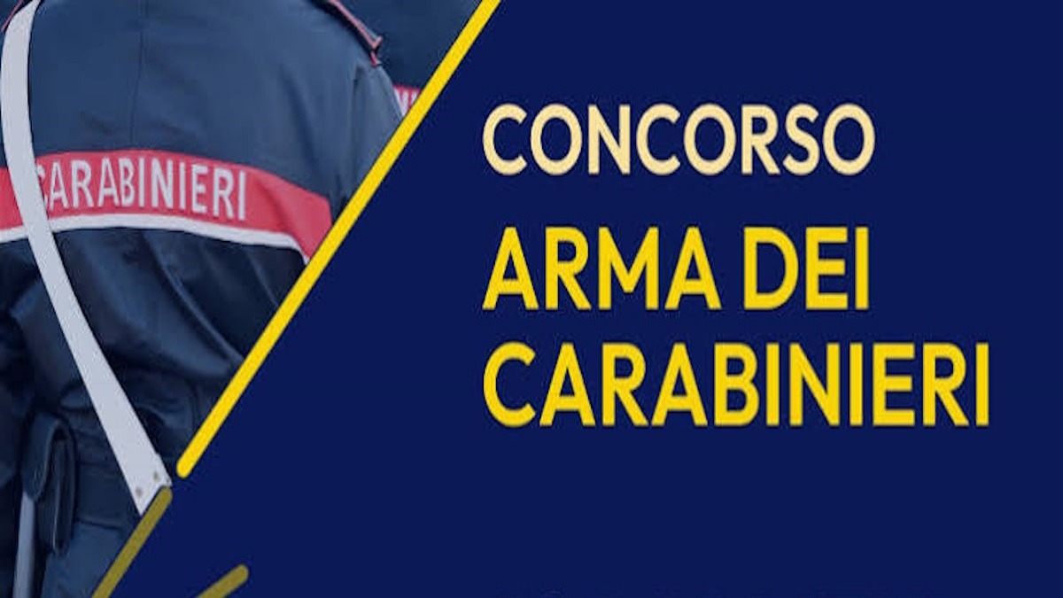 Reclutamento di 400 allievi Marescialli dell’Arma dei Carabinieri - 