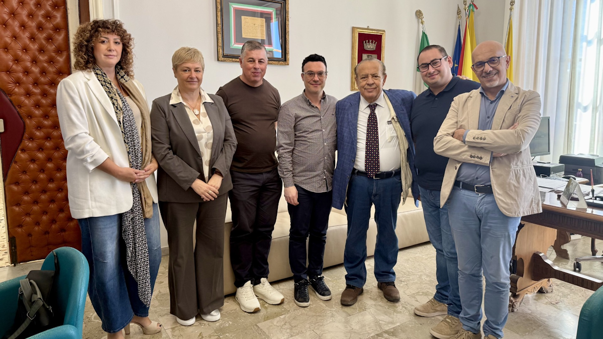 Enna e Qormi, il sindaco maltese Josef Masini Vento in visita a Palazzo di Città - 