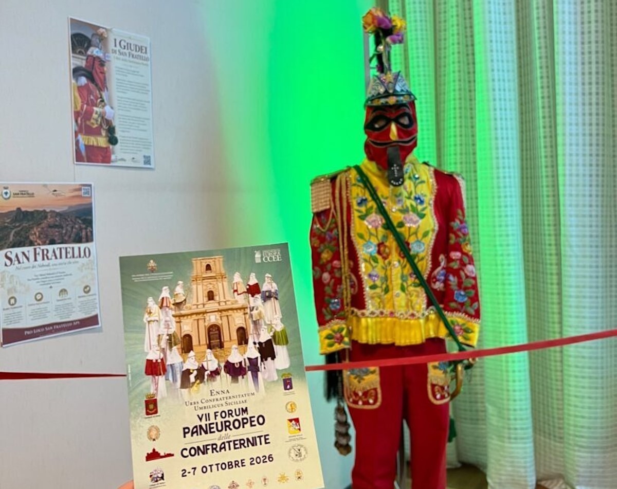 Il Giudeo di San Fratello al VII Forum Paneuropeo delle Confraternite di Enna - 