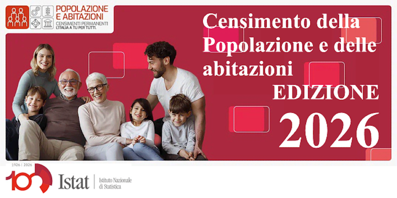Avvio del Censimento permanente della Popolazione e delle abitazioni - 