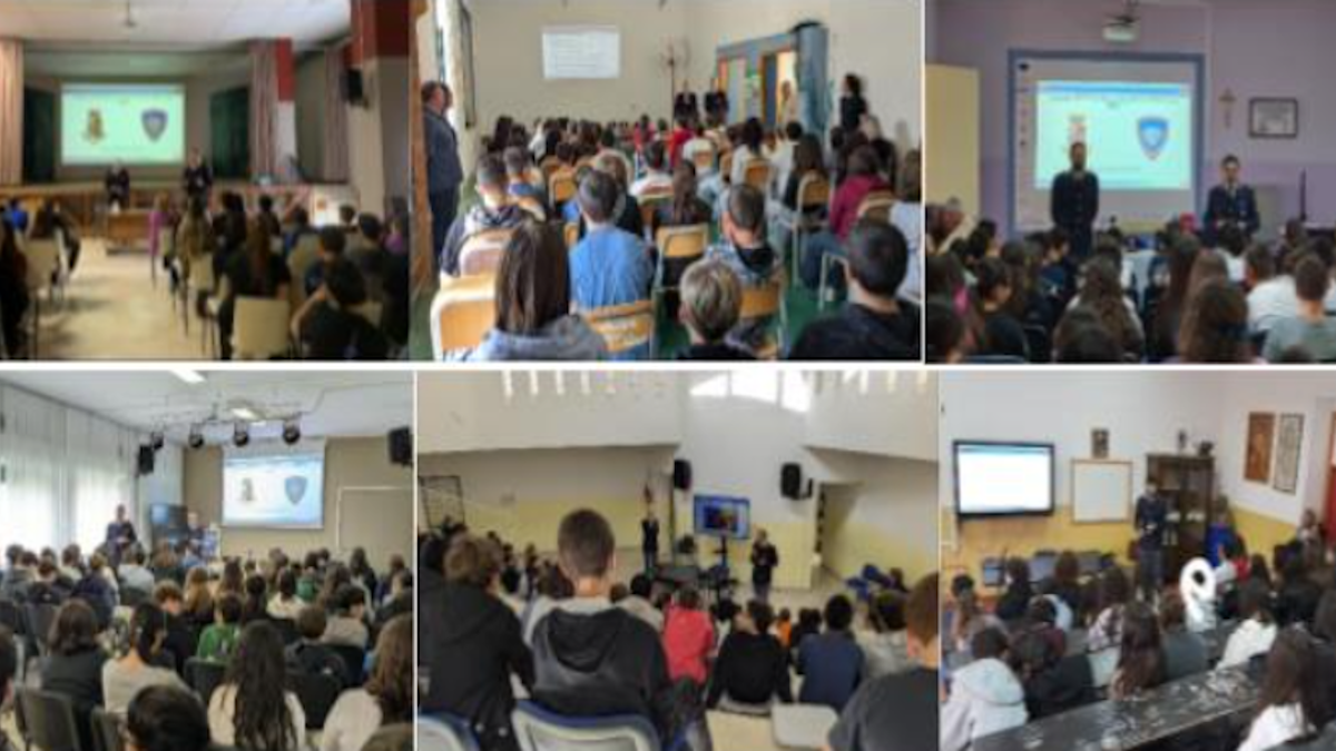 “Una Vita da Social” Polizia Enna incontra 800 studenti a Enna, Piazza Armerina, Villarosa, Calascibetta e Barrafranca - 