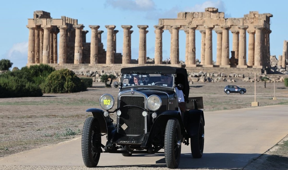 Fontanella e Scarabelli su Fiat 514 vincono la Targa Florio Classica - 
