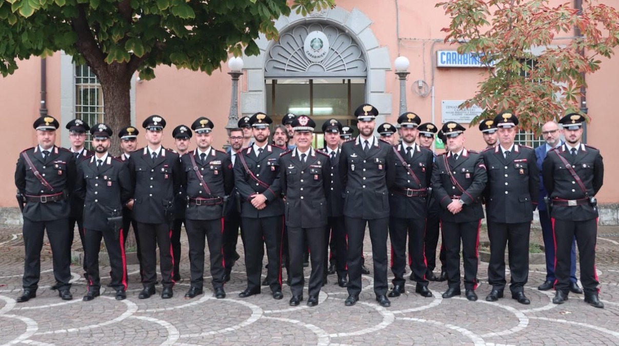 Comandante Legione Carabinieri Sicilia in visita alla Compagnia di Nicosia e alla Stazione di Cerami - 