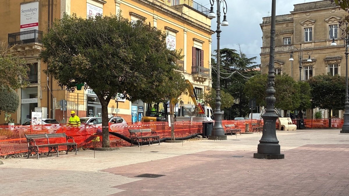 Rifacimento rete elettrica Enna: lavori in centro con modifiche a viabilità e soste - 